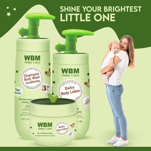 Skin Care Trio | WBM BABY CARE